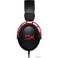 Наушники HyperX Cloud Alpha (черный/красный)