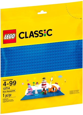 Набор деталей LEGO Classic 10714 Синяя базовая пластина