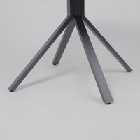 Кухонный стол AksHome Delon 110 (малави/серый)