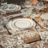 Скатерть Lefard Rich Garden 850-754-2 (белый)