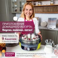 Сушилка для овощей и фруктов Мастерица EFD-1001VM (оливковый/серый)