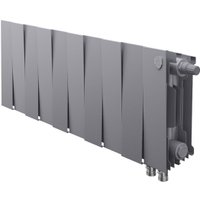 Биметаллический радиатор Royal Thermo PianoForte 200 VDR Silver Satin (10 секций)