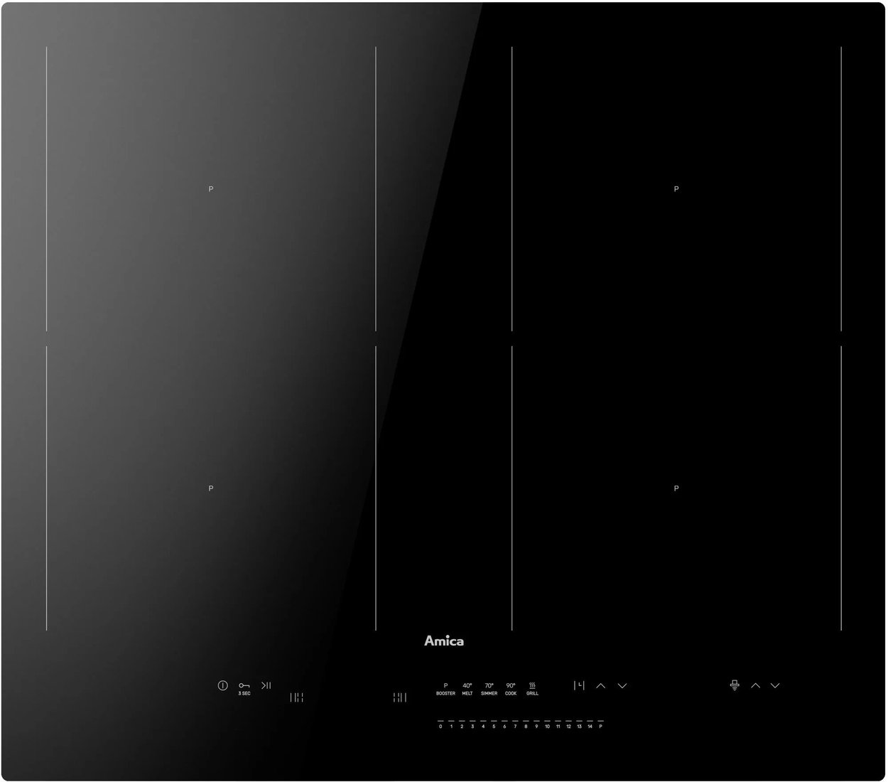 

Варочная панель Amica PIH6542PHTSUN HC 3.0