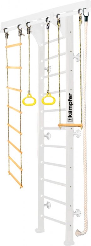 

Детский спортивный комплекс Kampfer Wooden Ladder Wall Высота 3 (жемчужный)