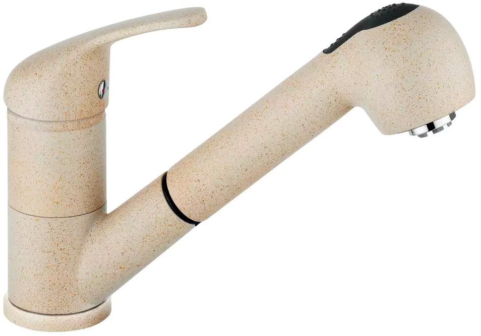 

Смеситель Emmevi Ambra 037-GBE9065BP (granit beige)