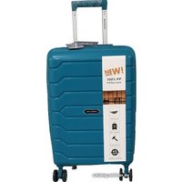 Чемодан-спиннер Mironpan 11191 57 см (бирюзовый)