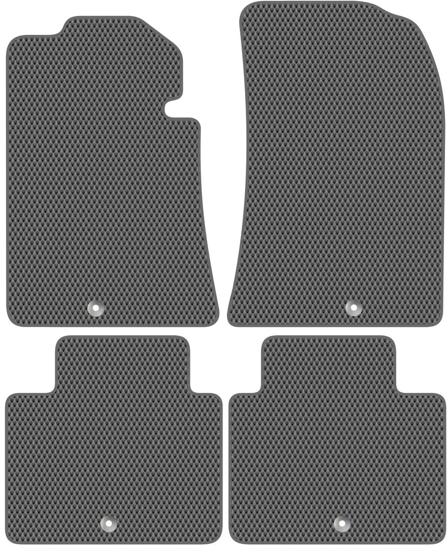 

Комплект ковриков для авто Alicosta Hyundai Genesis I (седан / BH) 2008 - 2014 (серый, ромб)