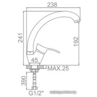 Смеситель Ledeme H14 L5914