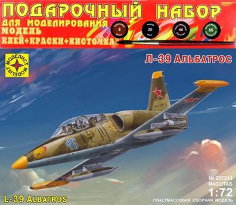 Сборная модель Моделист Самолет Л-39 Альбатрос ПН207243 1:72