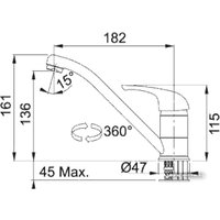 Смеситель Franke Basic