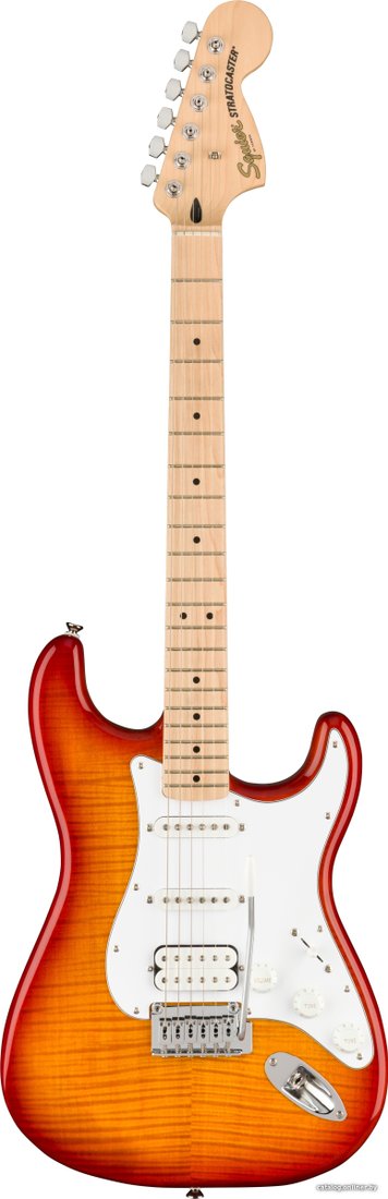 Электрогитара Fender Squier Affinity Series Stratocaster FMT HSS Sienna Sunburst