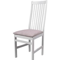Стул M&M Сюзан (Белая эмаль/Пудровый 20)