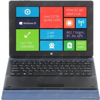 Планшет DEXP Ursus GX210 Blue 32GB 3G (с клавиатурой)