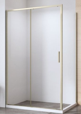 Душевой уголок Aquanet Pleasure Evo 110 AE65-110x80-GBT (золото брашированное/никель)