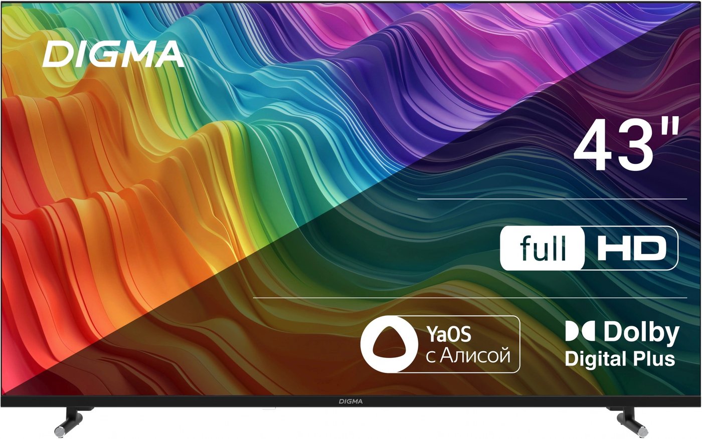 

Телевизор Digma DM-LED43SBB33