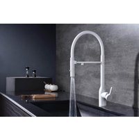 Смеситель Paulmark Magneto One Ma213188-WH (белый/белый матовый) в Орше