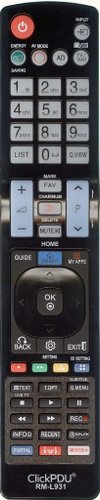 Пульт ДУ ClickPdu RM-L931 (для телевизоров LG)