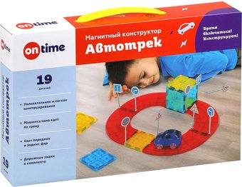 Трек On Time Магнитный 45030 (19 деталей)