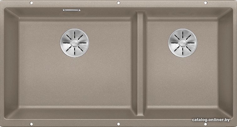 Кухонная мойка Blanco Subline 480/320-U (серый беж) 523591