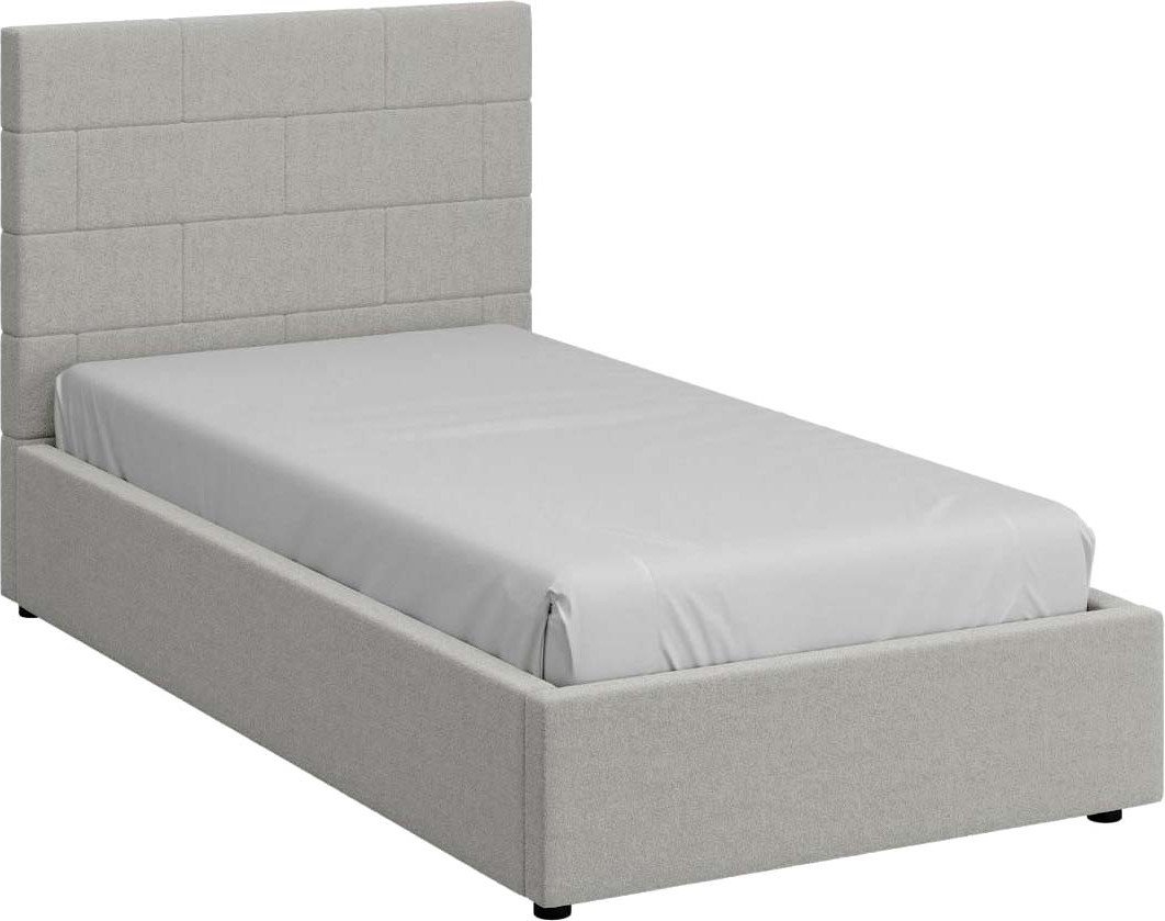 

Кровать Bravo Мебель Тайм 90x200 с ПМ Стандарт 4 Вариант (серебряный)