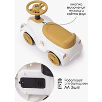 Каталка Amarobaby Retro AB24-7RT/0038 (белый/бежевый)