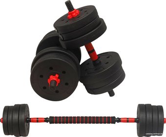 Набор гантелей с соединительным грифом  Titan Sport композитные 2x10 кг