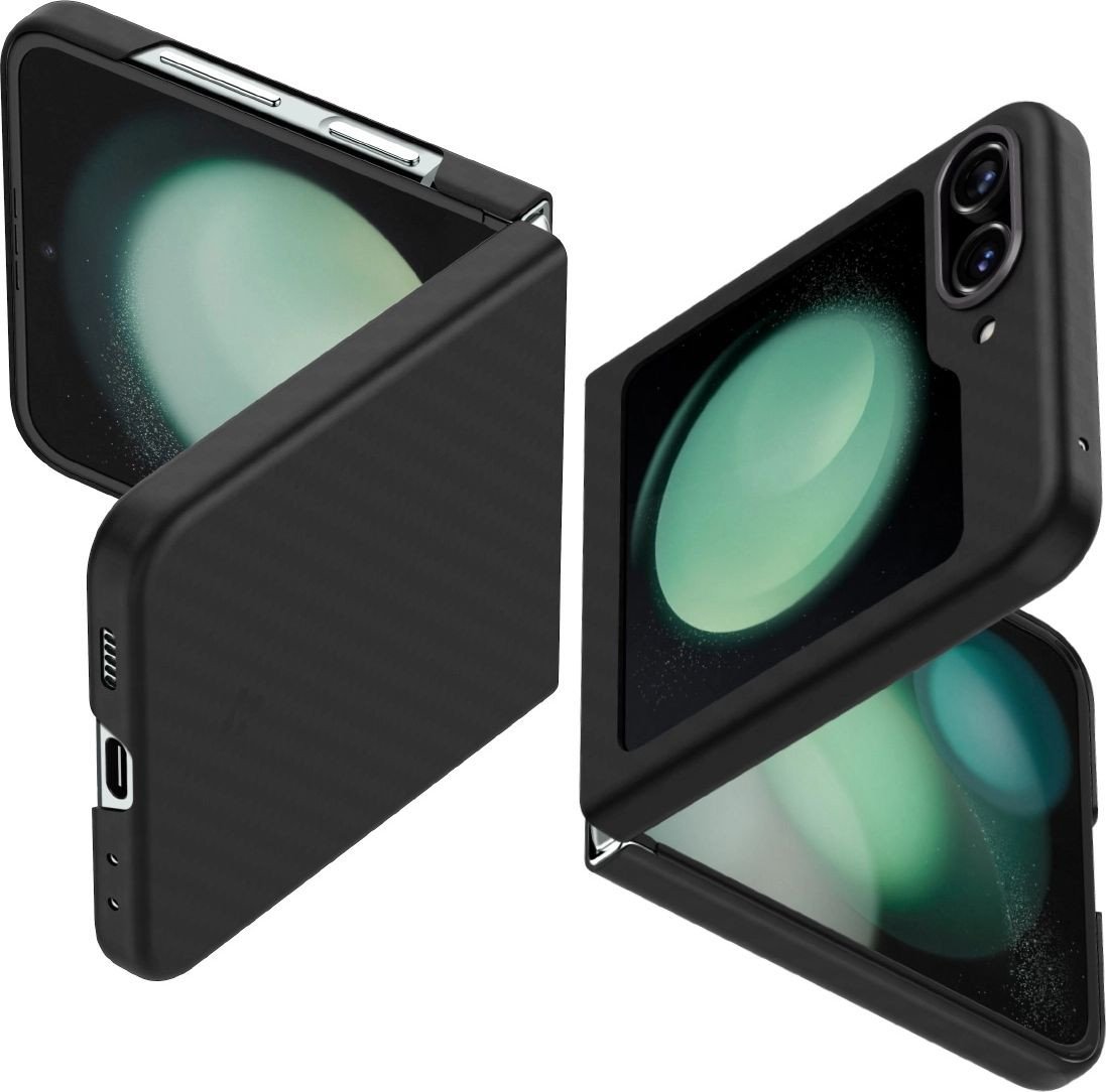 

Чехол для телефона Spigen Air Skin Pro для Galaxy Z Flip 5 ACS06239 (черный)