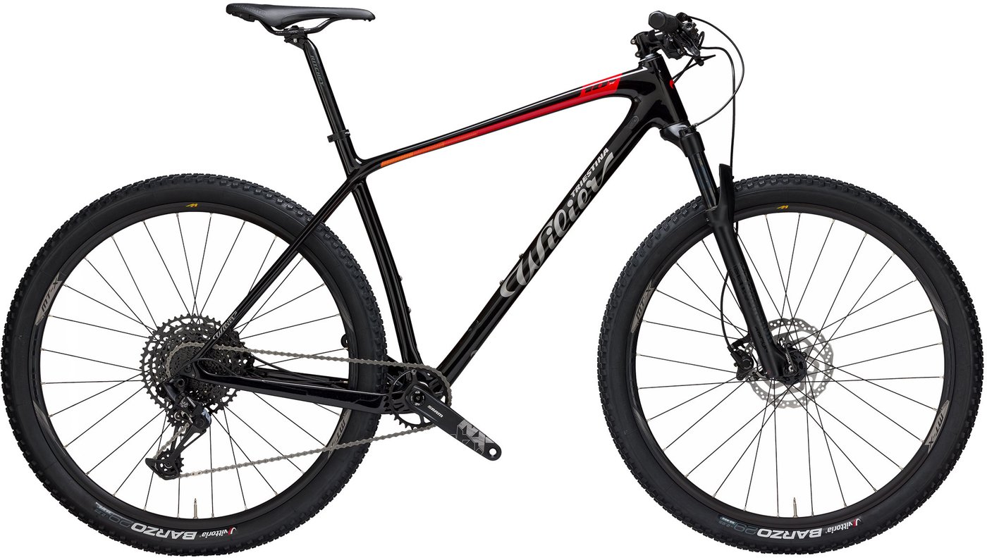 

Велосипед Wilier 101X 2023 E121NCXC (Black/Red/Orange)