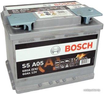 Автомобильный аккумулятор Bosch S5 A05 (560901068) 60 А/ч