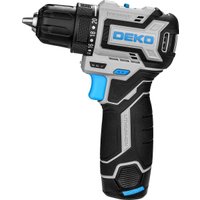 Дрель-шуруповерт Deko Loner 12V Pro 085-1011 (с 2-мя АКБ, кейс)