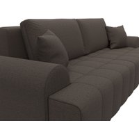 Диван Лига диванов Лига-080 131110 (рогожка амур 05 коричневый)