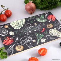 Разделочная доска Мультидом Овощной букет МТ18-23