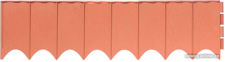 Бордюр садовый Prosperplast Garden Fence IKRR-R624 (терракотовый)