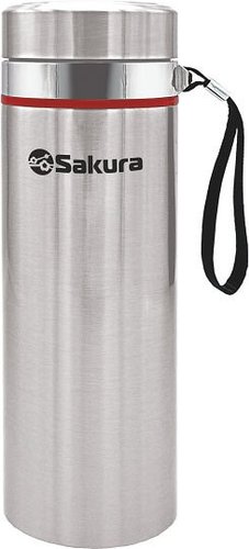 Термос Sakura TH-02-1000S 1л (серебристый)