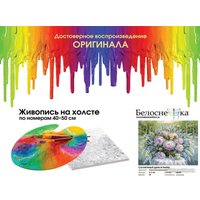Картина по номерам Белоснежка Букетик в подарок 370-AS в Могилеве