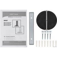 Кухонная вытяжка Krona Brief 500 Inox PB (нержавеющая сталь)