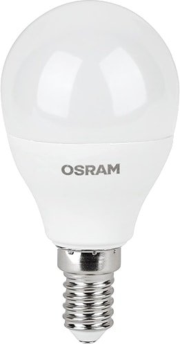

Светодиодная лампочка Osram LV CL P60 7 SW/840 230V E14 10X1 RU