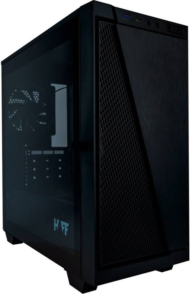 

Компьютер HAFF Home BK49196 Ryzen 5 5600G 16GB 512GB 700W HAFF Bind (черный)