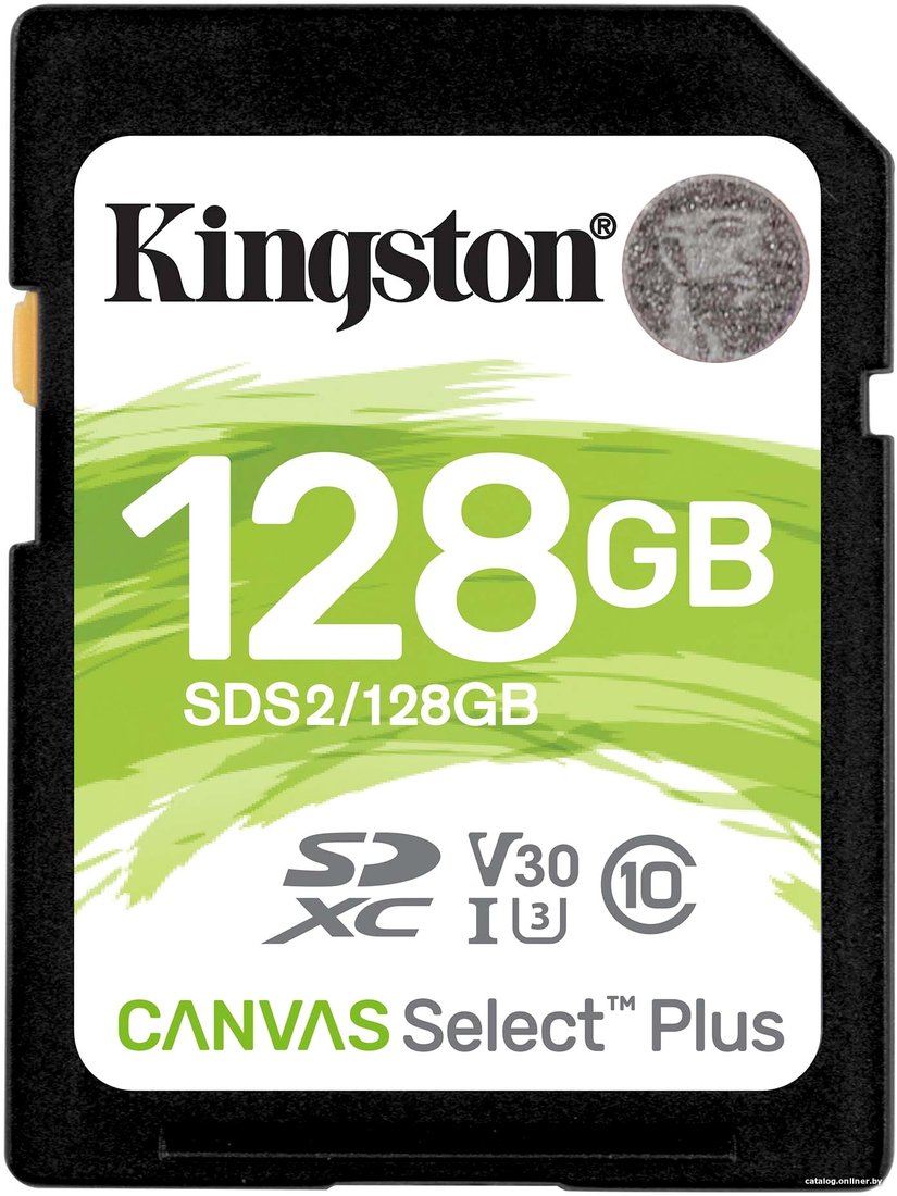 Карта памяти Kingston Canvas Select Plus SDXC 128GB SDS2/128GB