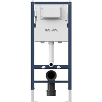 Унитаз подвесной Lauter Augsburg 21109EC + I012709 + I090101 (черный матовый с кнопкой смыва белый глянцевый)