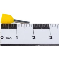 Наконечник-гильза для кабеля IEK НШвИ 2x1.0-10 UTE10-D2-3-100 (100 шт, желтый)