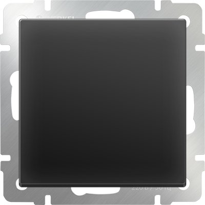 

Выключатель Werkel WL08-SW-1G (черный)