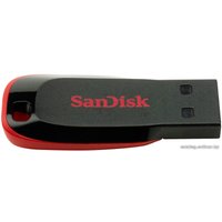 USB Flash SanDisk Cruzer Blade Black 64GB (SDCZ50-064G-B35)