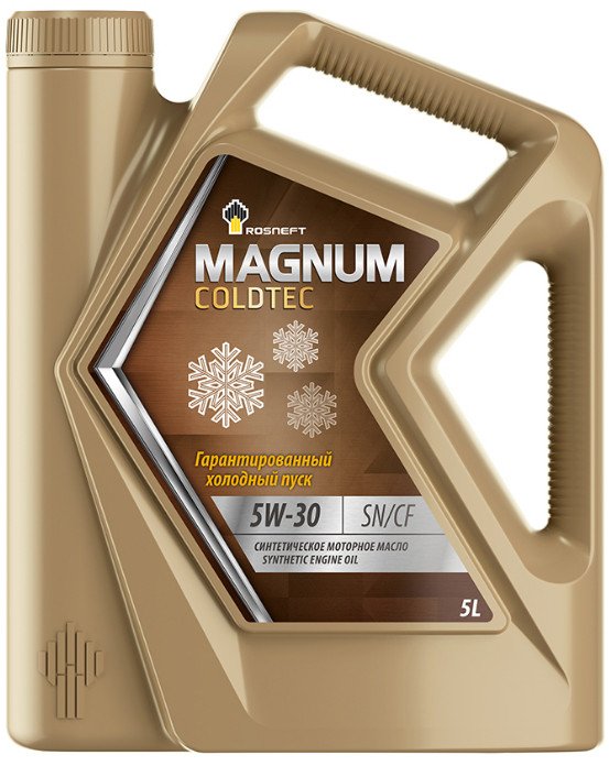 

Моторное масло Роснефть Magnum Coldtec 5W-30 5л