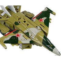 Трансформер Bondibon Самолет военный 2 в 1 ВВ6070-Б