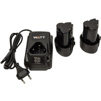 Дрель-шуруповерт WATT WAS-12Li-2 LE 1.012.020.00 (с 2-мя АКБ, кейс)