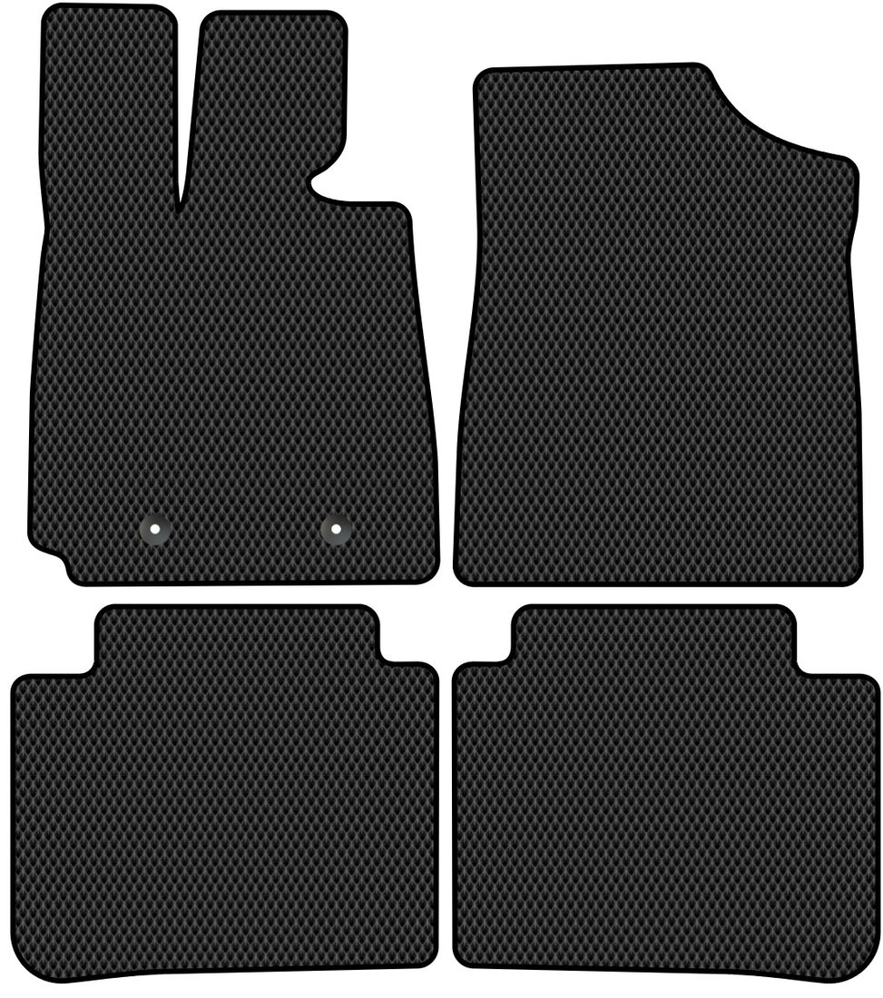 

Комплект ковриков для авто Alicosta BYD HAN I (Седан электромобиль / EV) 2020 - Н.В. (черный, ромб)