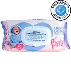 

Librederm Baby Для бережного очищения кожи (70 шт)