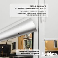 Рулонные шторы Sundays Home LM 167-01 78х215 (белый)
