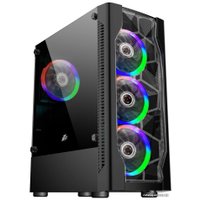 Корпус 1stPlayer DK D4 Black D4-BK-4R1